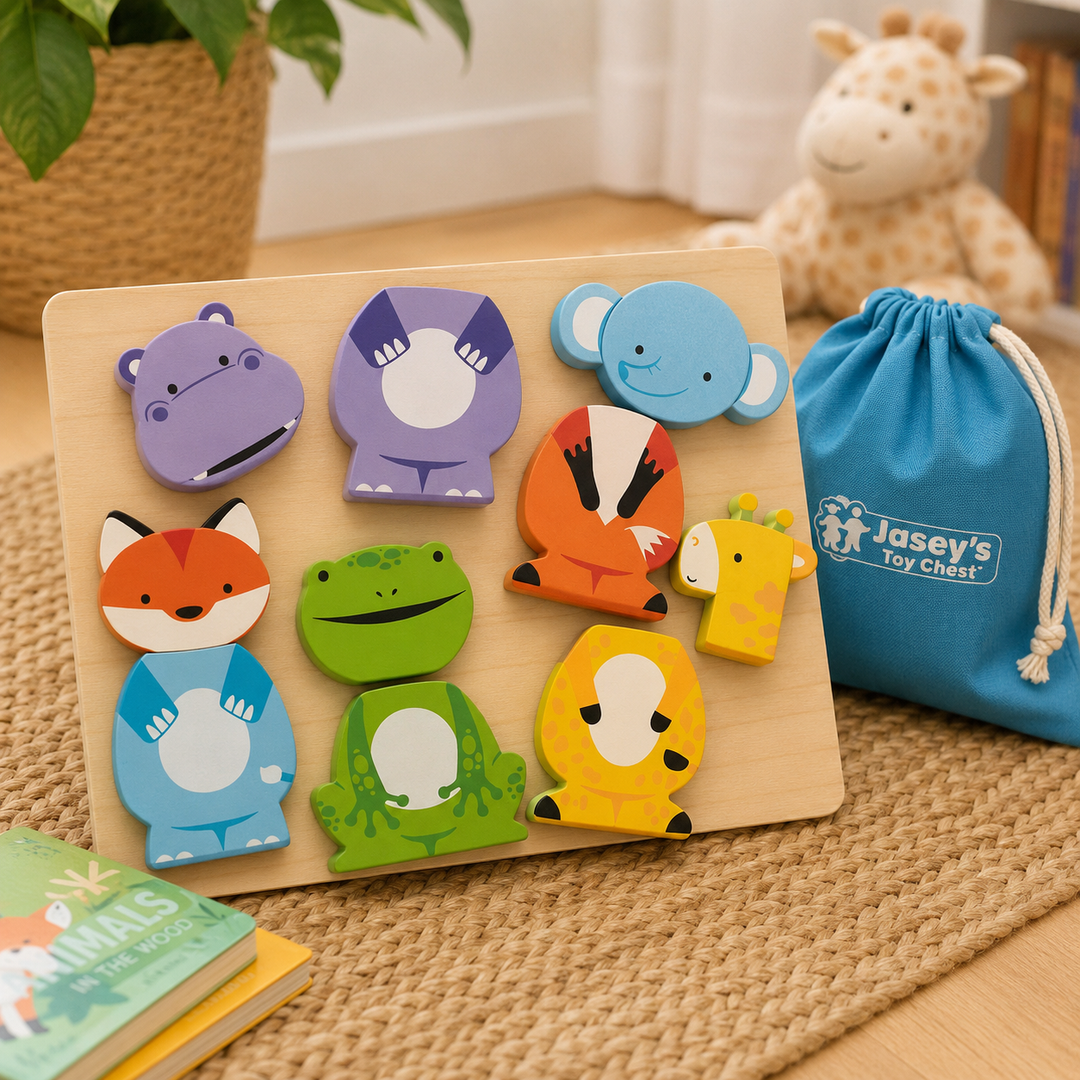 Wooden Magnetic Mix & Match Animals