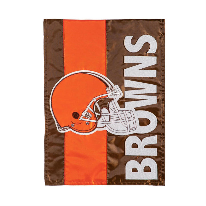 Cleveland Browns Embellished Garden Flag
