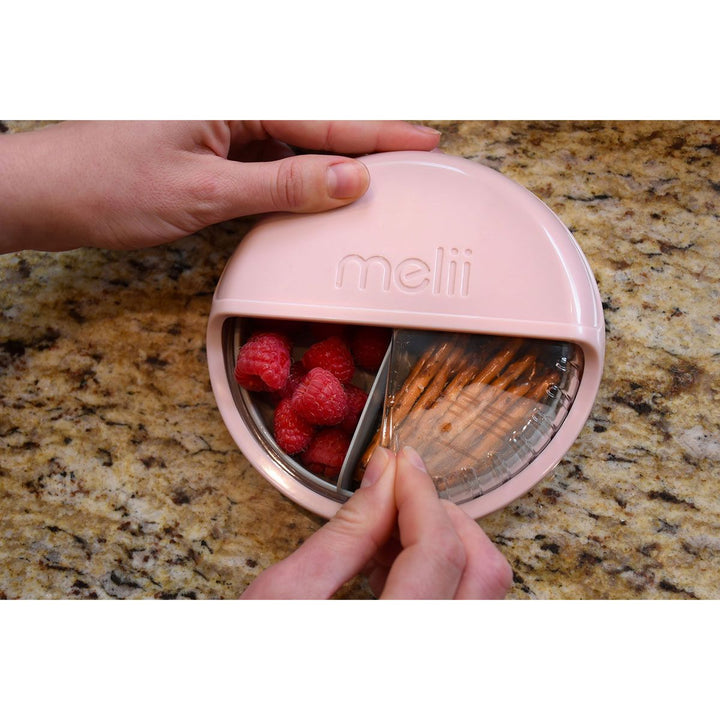 Pink Spin Snack Container