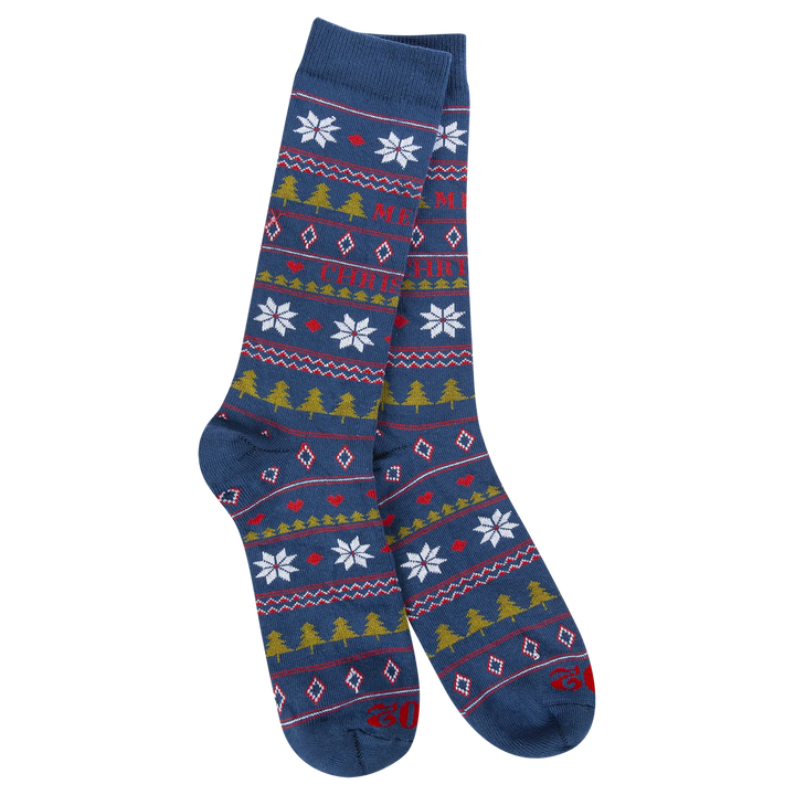 World's Softest Holiday Transition Crew Sock