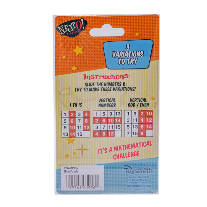Number Slide Puzzle