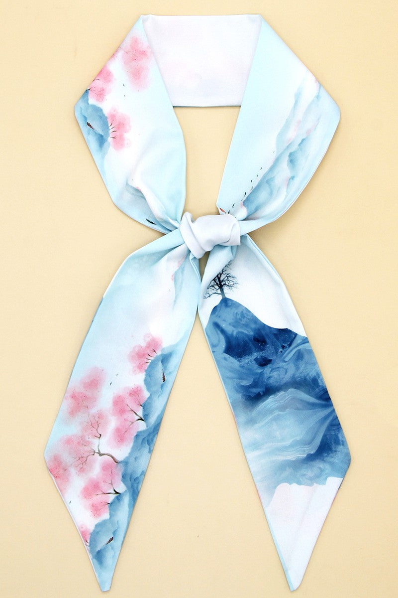 Patterned Print Scarf