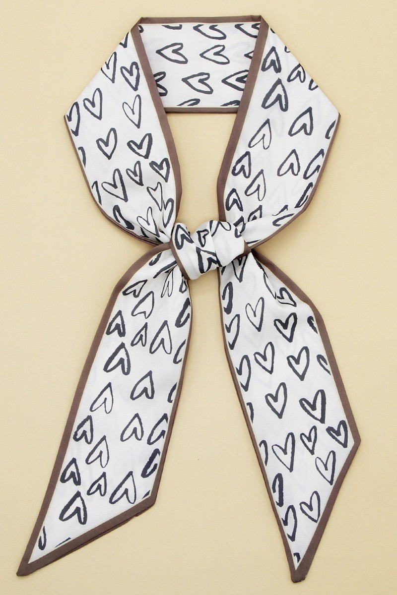 Floral Twill Scarf