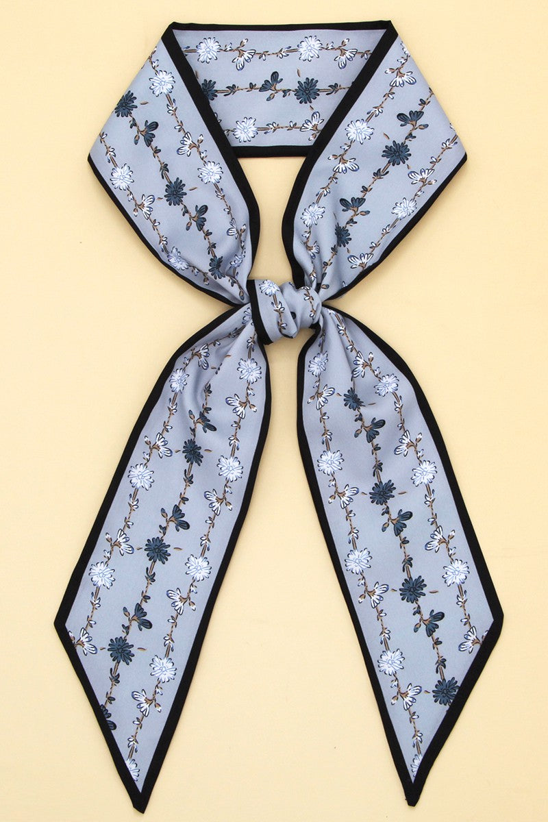 Floral Twill Scarf