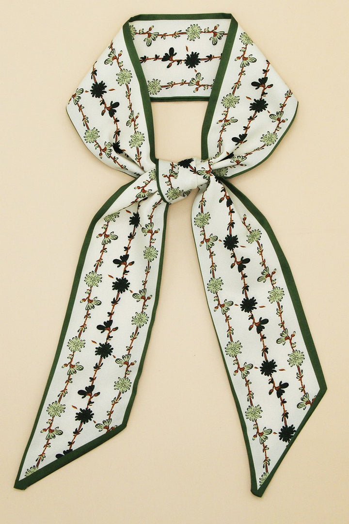 Floral Twill Scarf