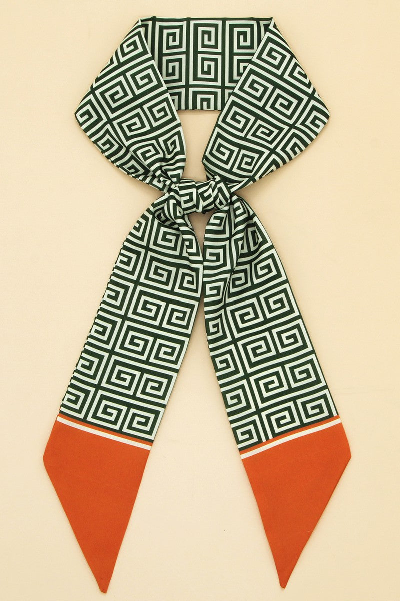 Floral Twill Scarf