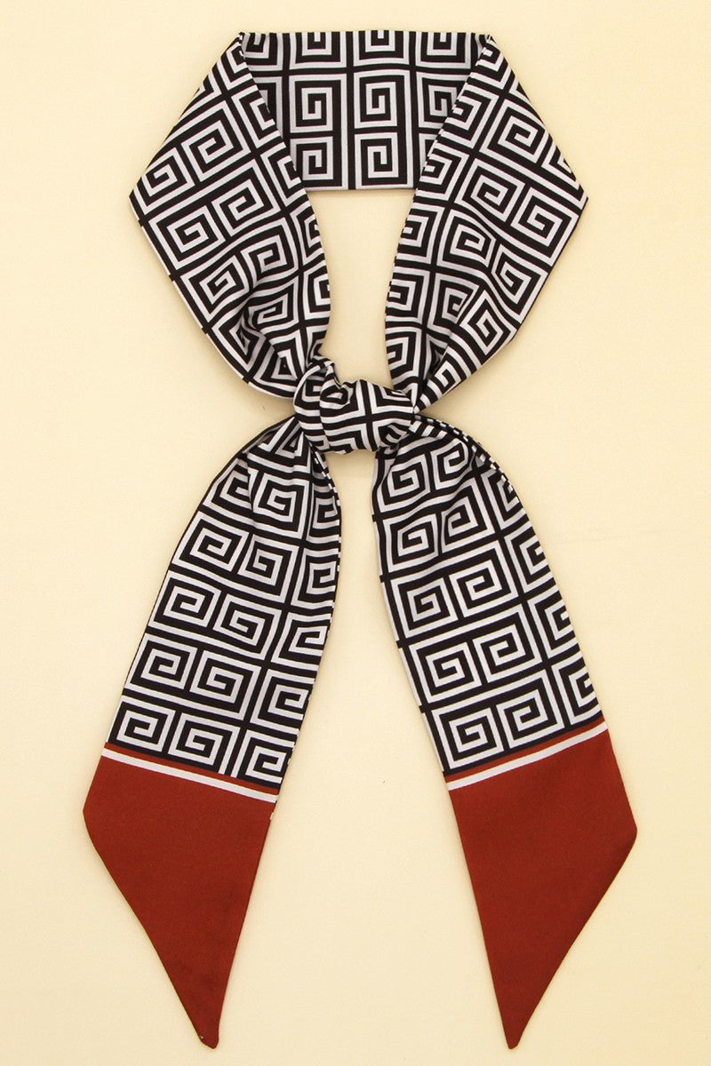 Floral Twill Scarf