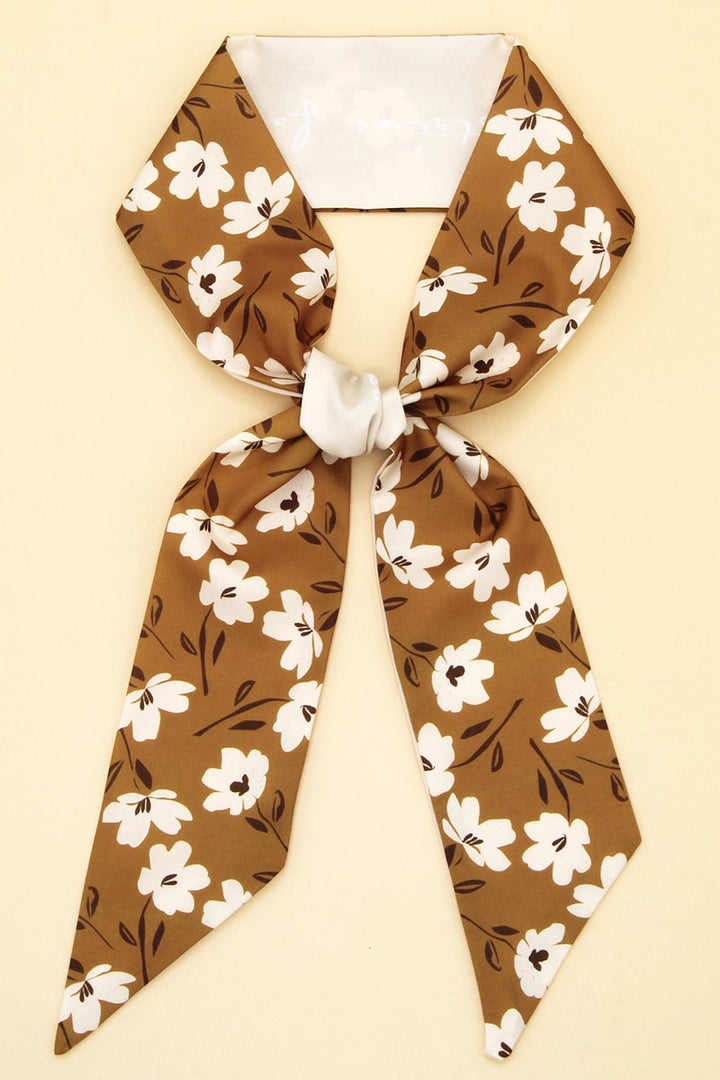 Floral Twill Scarf
