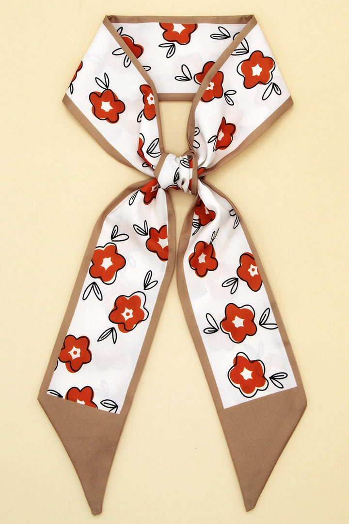 Floral Twill Scarf