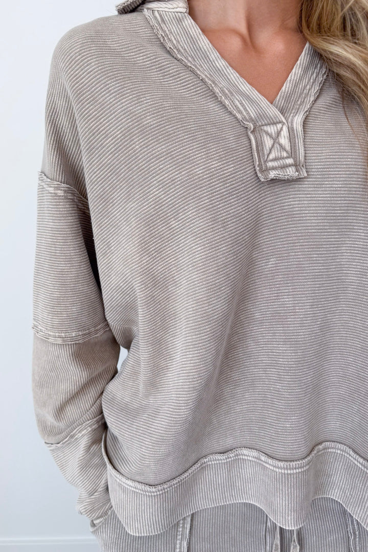 Crisp & Cozy Top