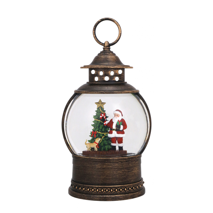 Lighted Glitter Lanterns