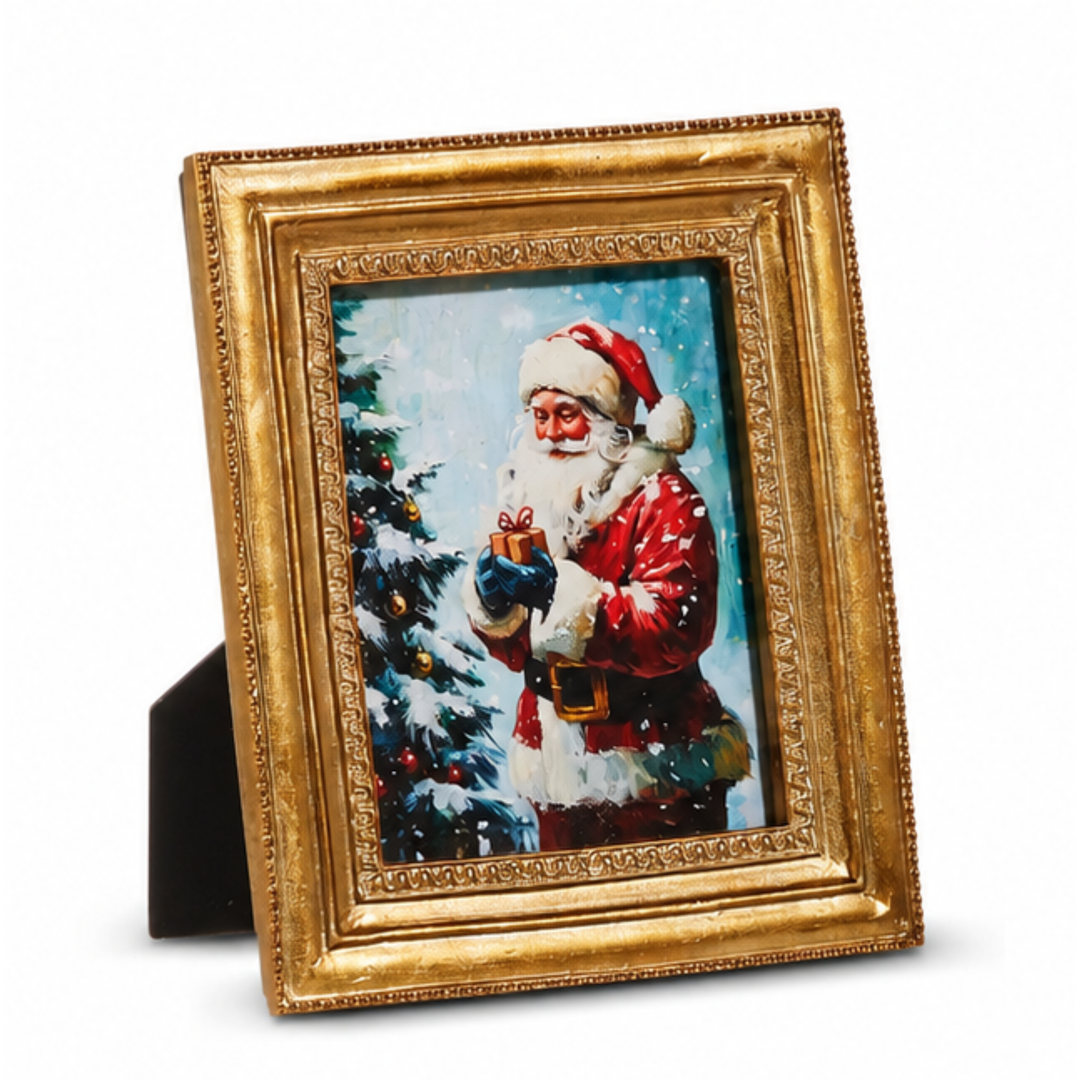 Holiday Scene Framed Art