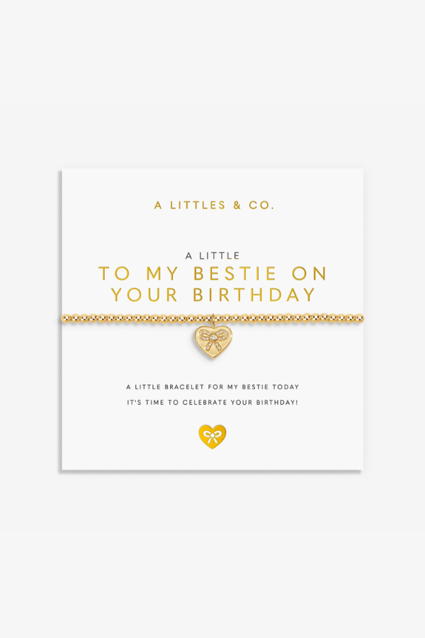 A Little To My Bestie On Your Birthday Bracelet