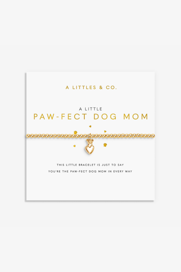 A Little Paw-Fect Dog Mom Bracelet