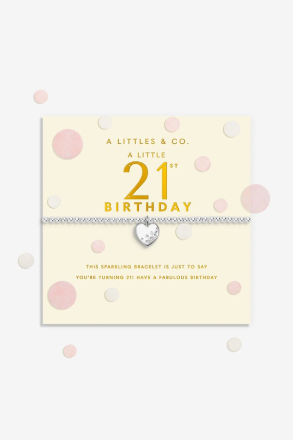 A Little 21st Birthday Bracelet