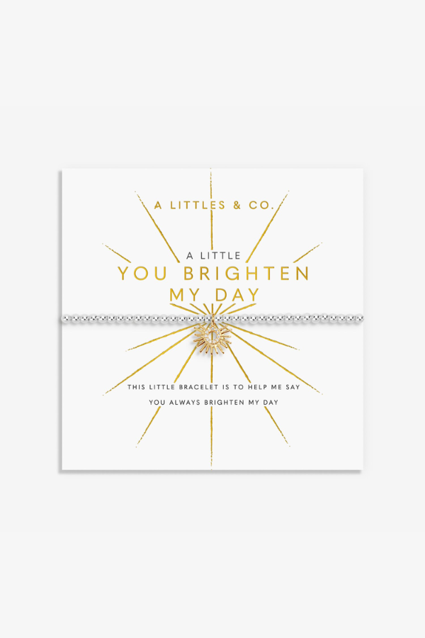 A Little You Brighten My Day Bracelet