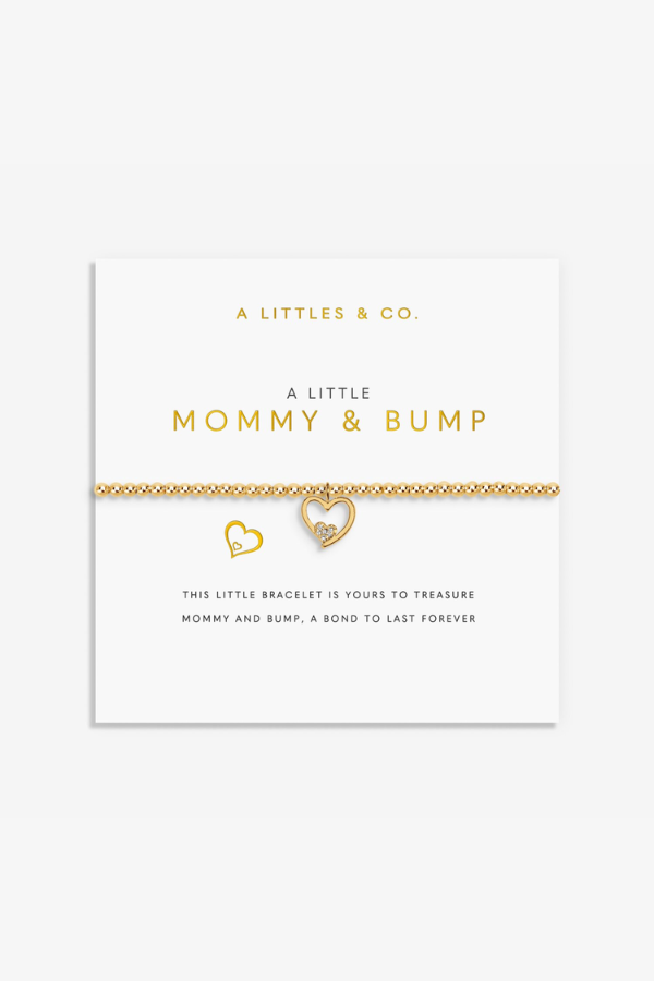 A Little Mommy And Bump Bracelet