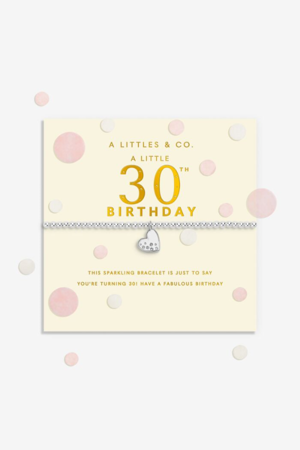 A Little 30th Birthday Bracelet