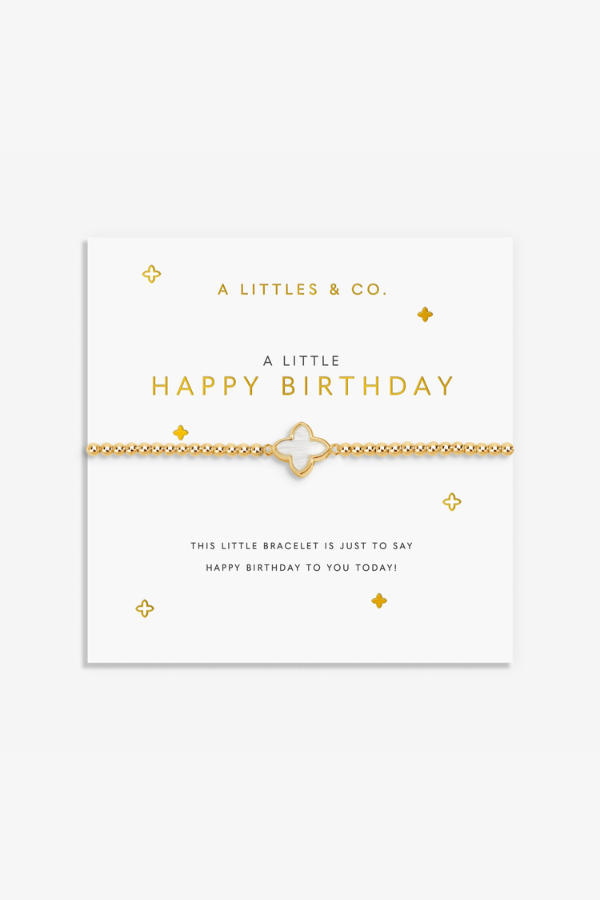A Little Happy Birthday Bracelet