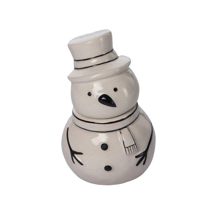 Stacked Snowman Salt & Pepper Shaker