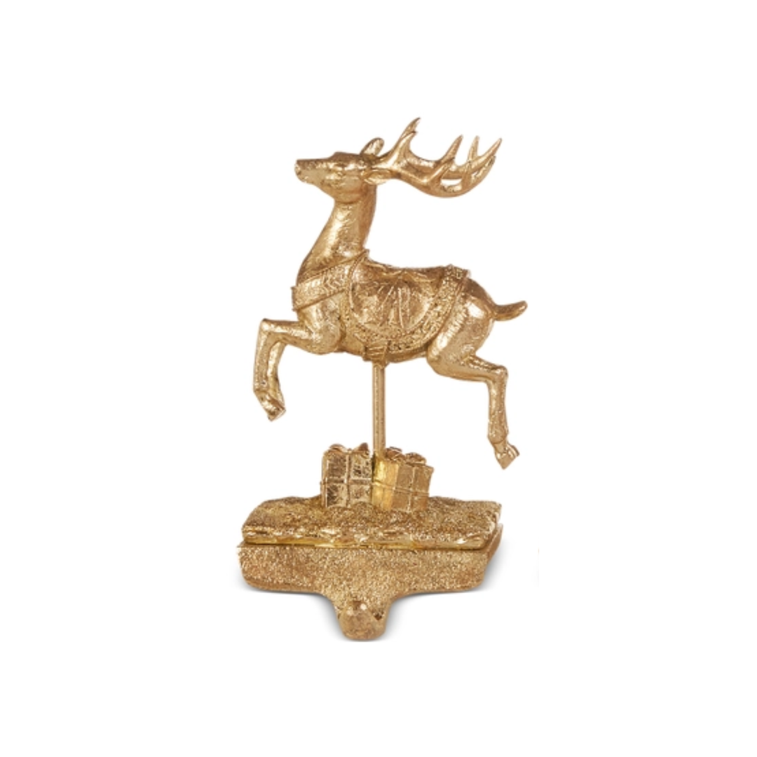 Santa & His Reindeer Stocking Holder