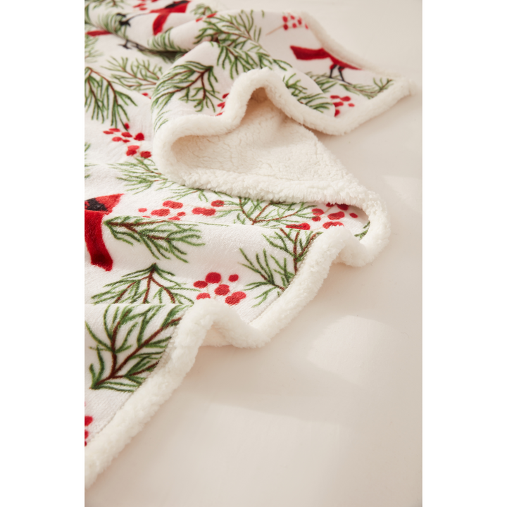 Holiday Sherpa Blanket