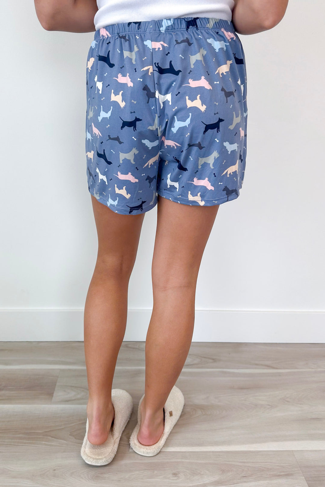 Doggie Dream Land Lounge Short Set