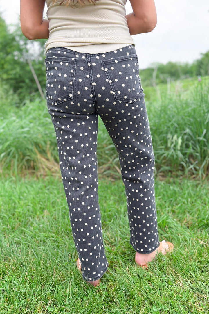 Just USA Polka Dot Denim