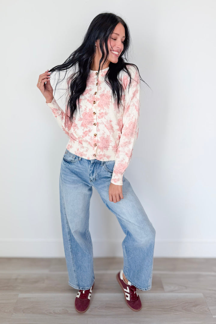 Antique Rose Cardigan