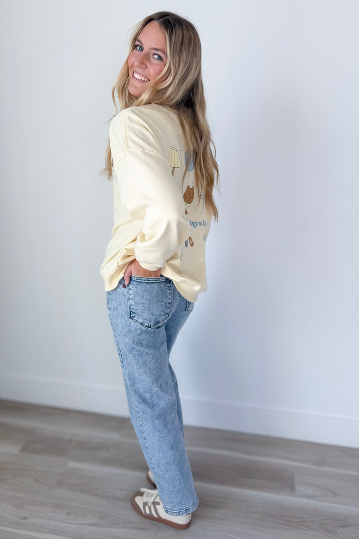 Cozy Days In Sweatshirt