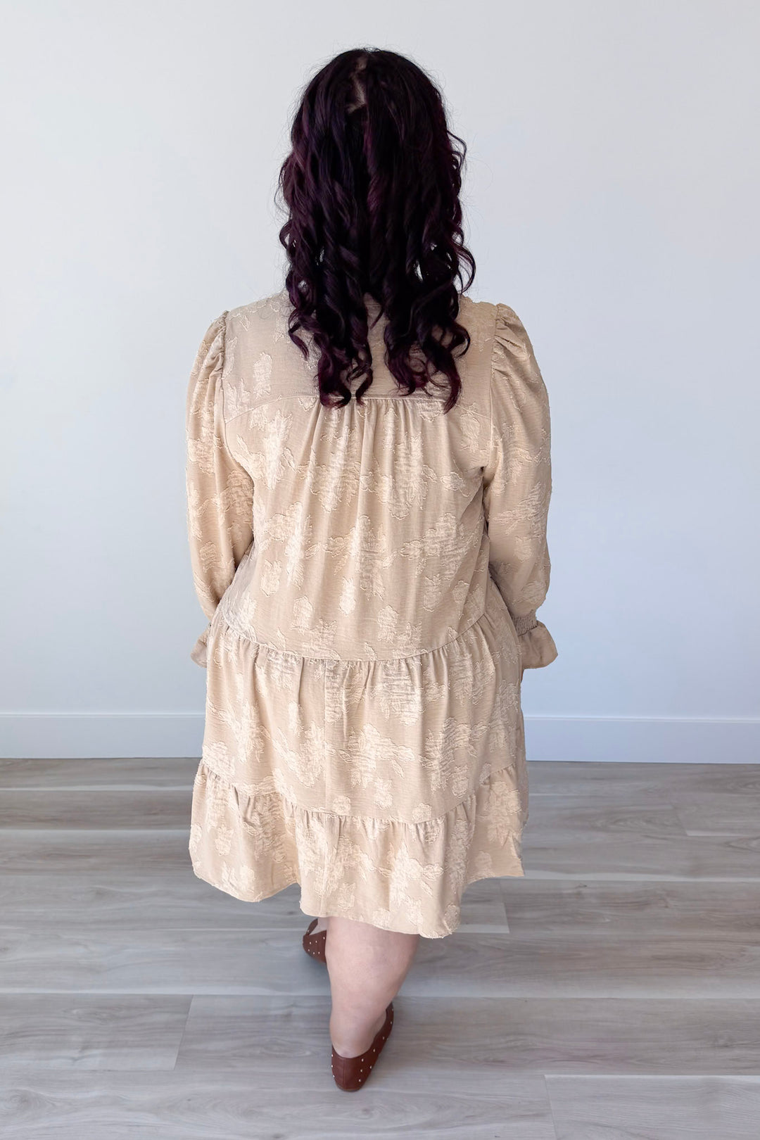 Peaceful Garden Dress Curvy