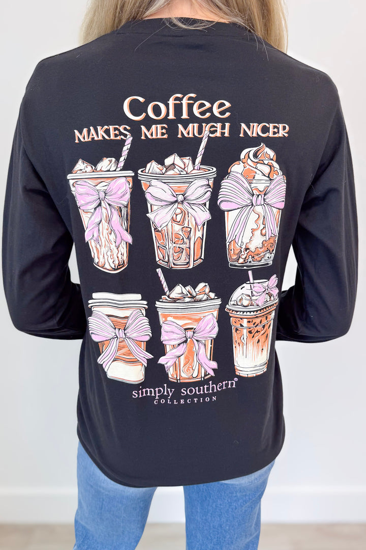Coffee Makes Me Nicer Tee