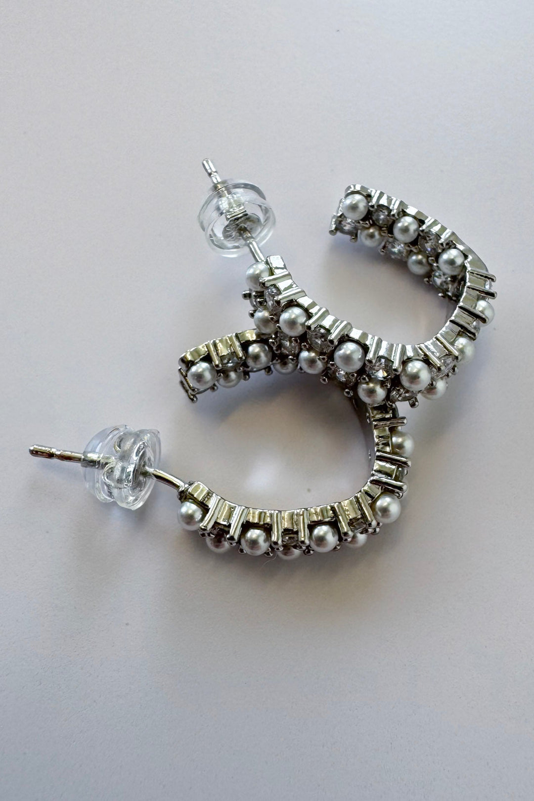 Pearl Cluster Earrings