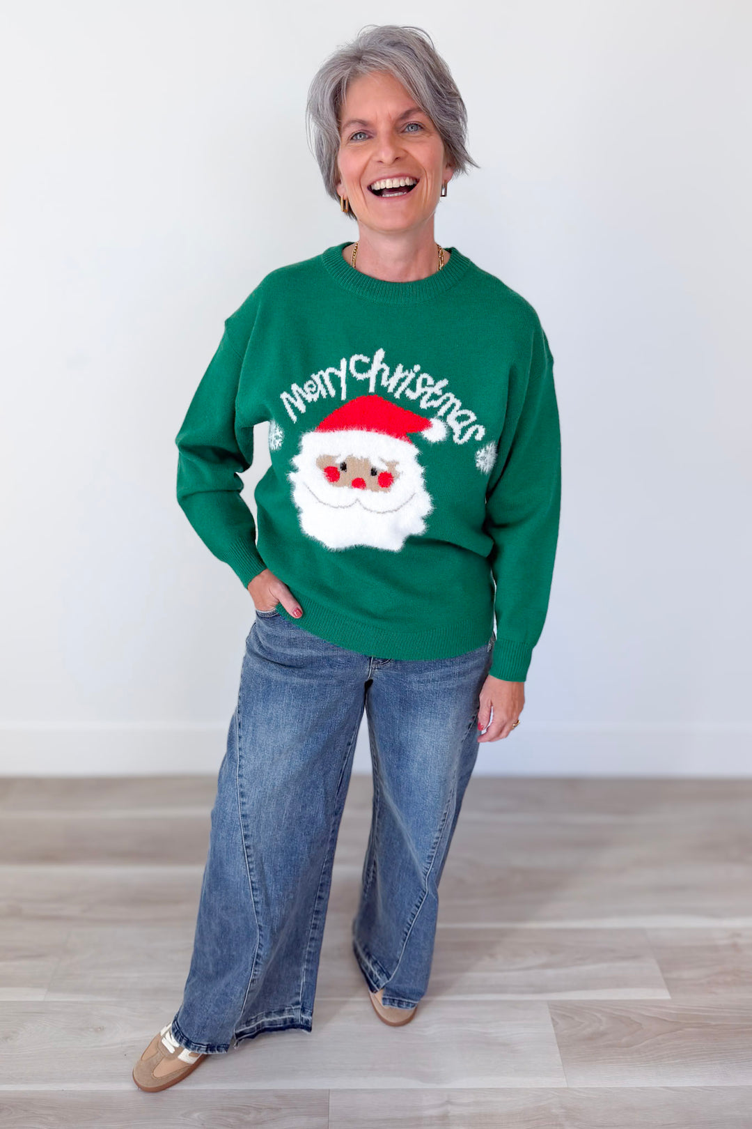 Merry Christmas Santa Sweater