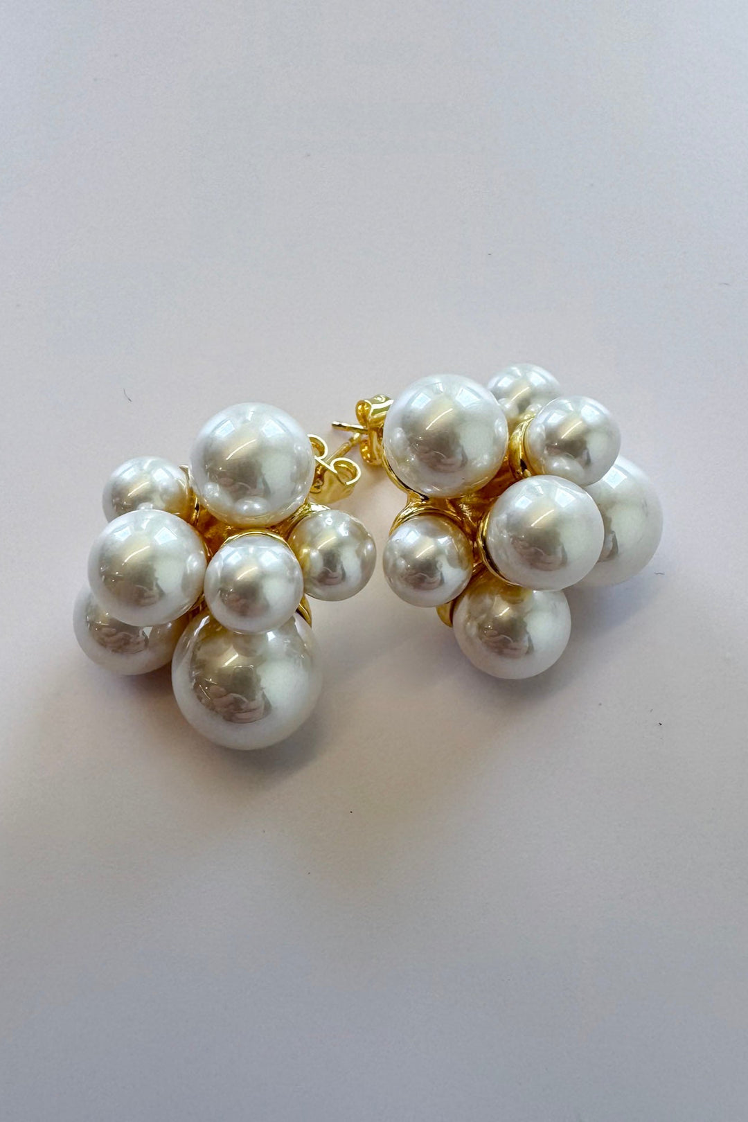 Pearl Cluster Stud