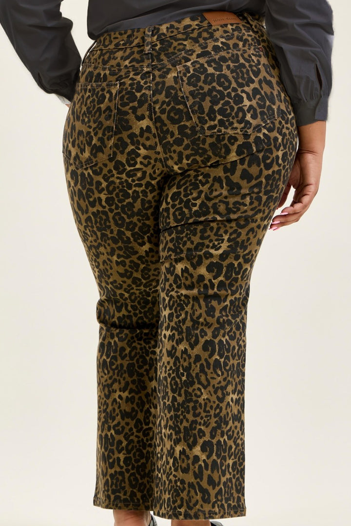 Judy Blue Leopard Denim