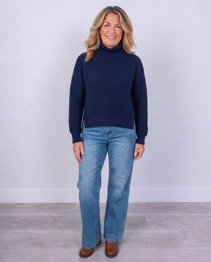 Side Slit Sweater