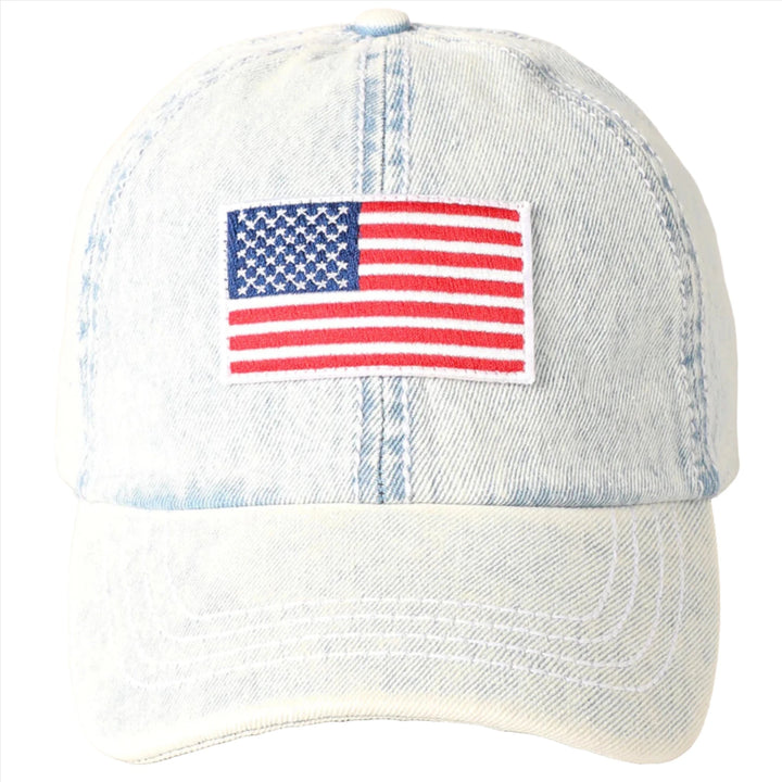 American Flag Patch Hat