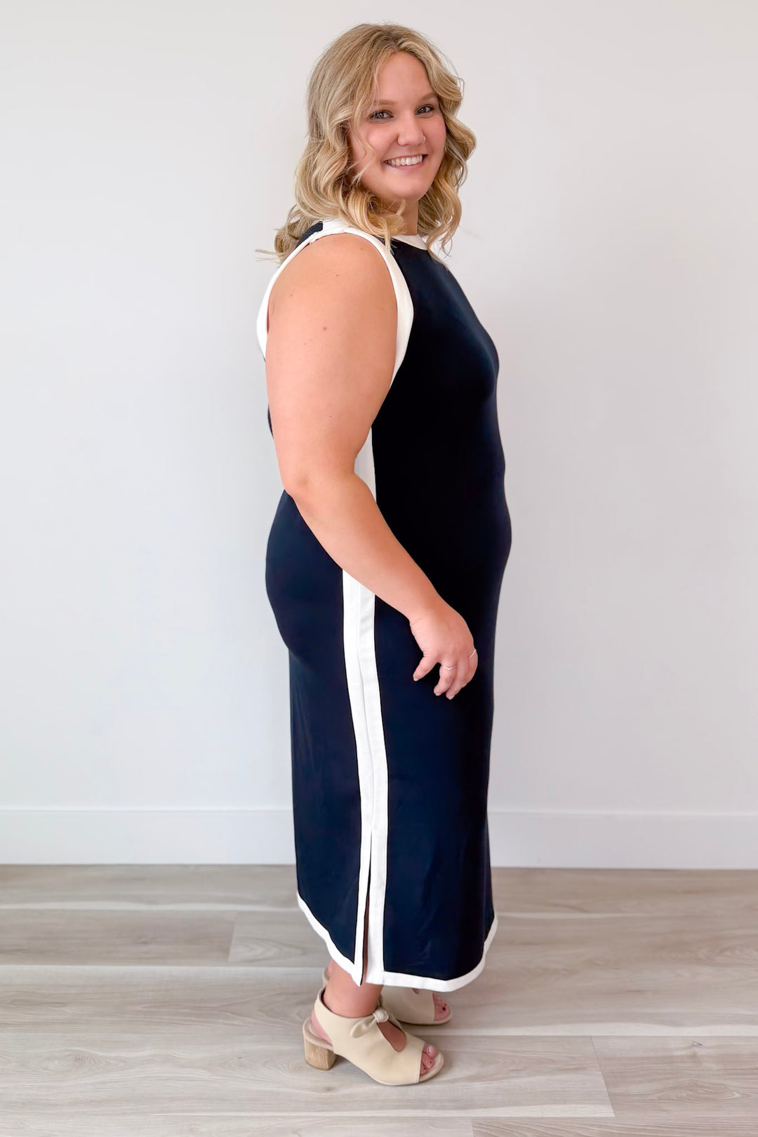 Sleeveless Midi Dress