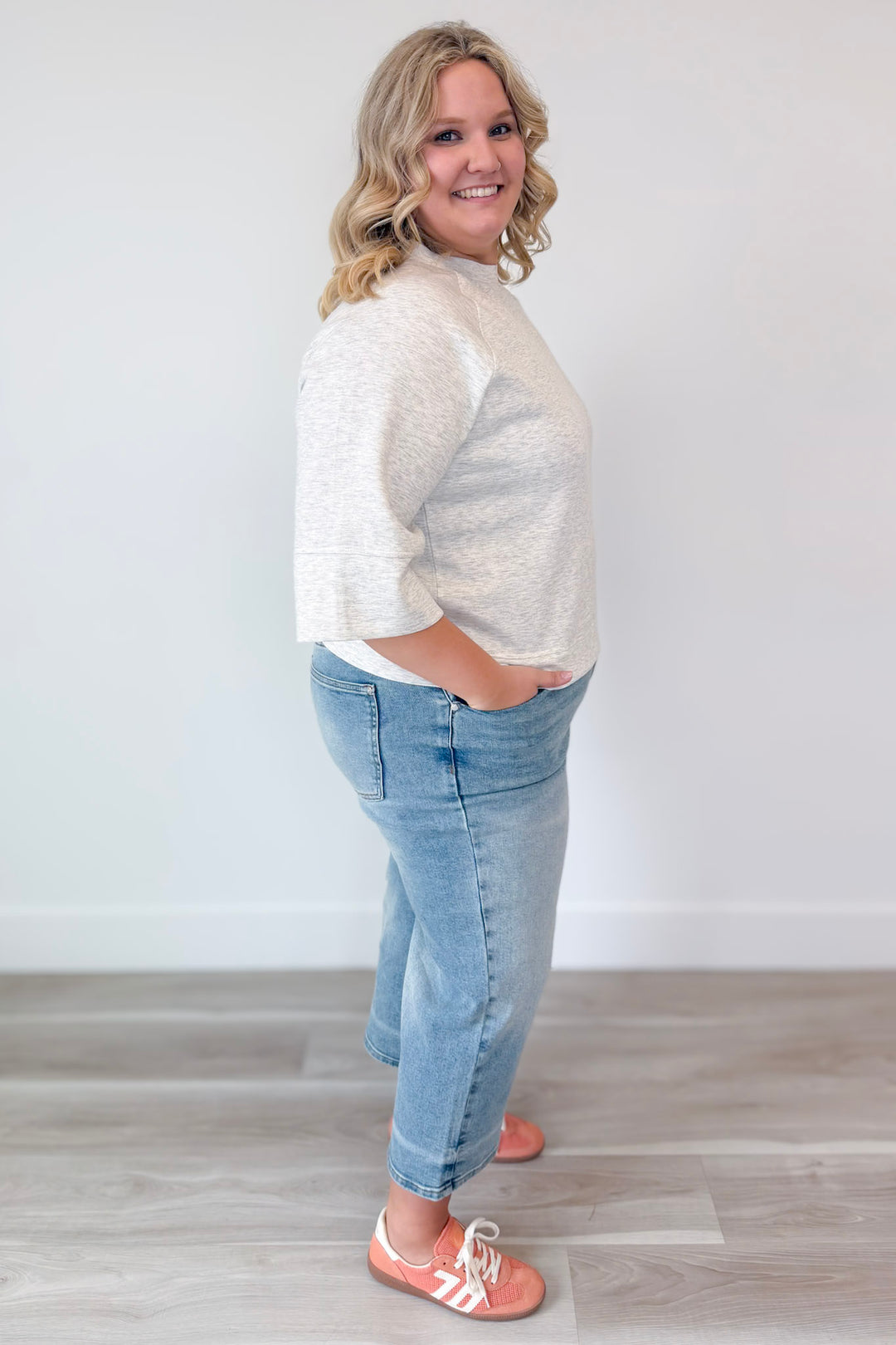 A Step Forward Top Curvy