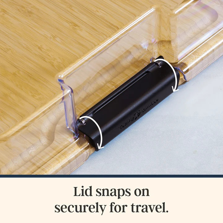 Flip Serve & Store Charcuterie Board & Lid