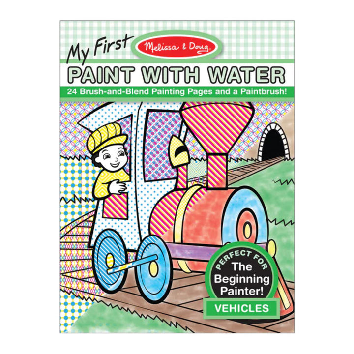 Paint With Water Vehicles