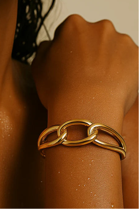 Elie Vail Isidora Knotted Cuff Bracelet