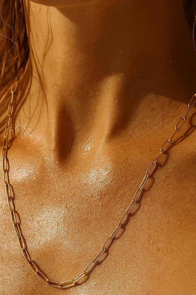 Ellie Vail Jayden Paper Clip Chain Necklace