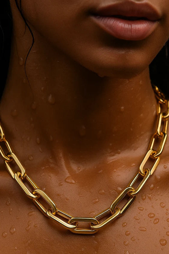 Ellie Vail Gage Oversized Link Necklace