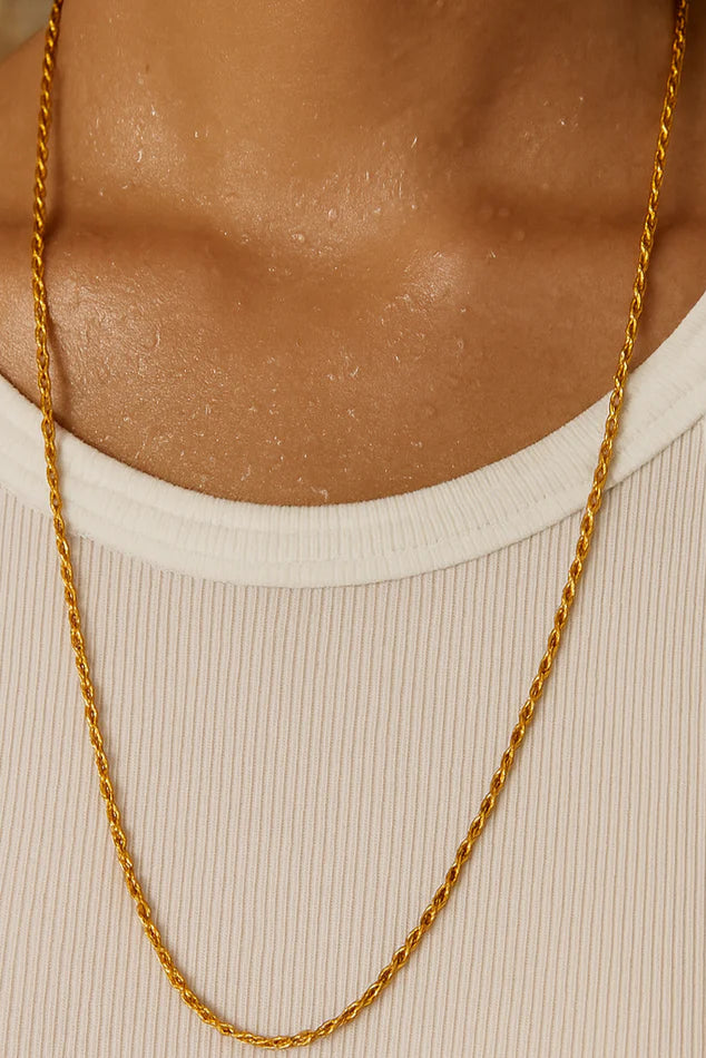 Ellie Vail Juniper Rope Chain Necklace