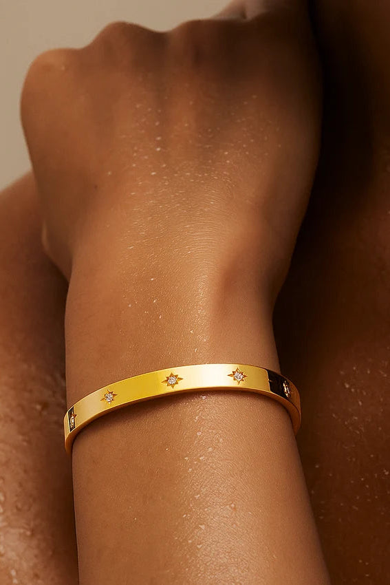 Ellie Vail Coda North Star Bangle Bracelet