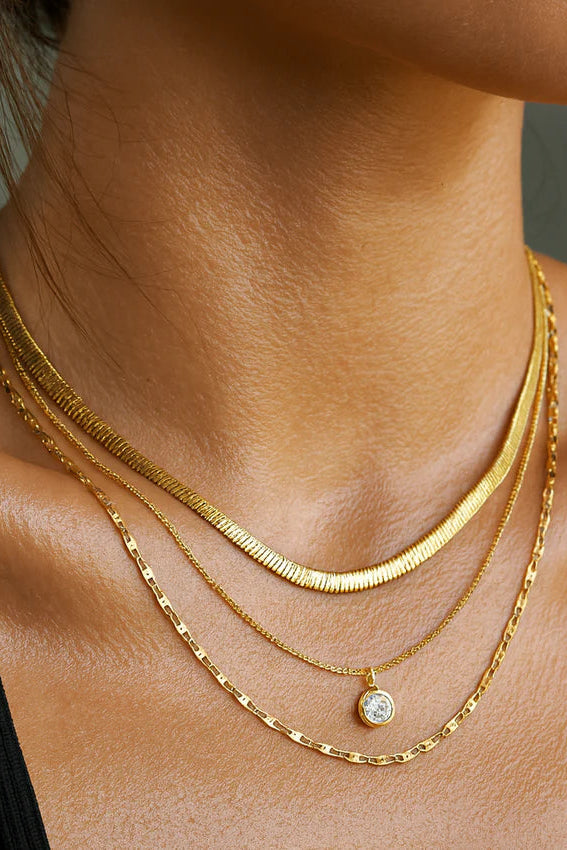 Ellie Vail Roya Layered Chain Necklace
