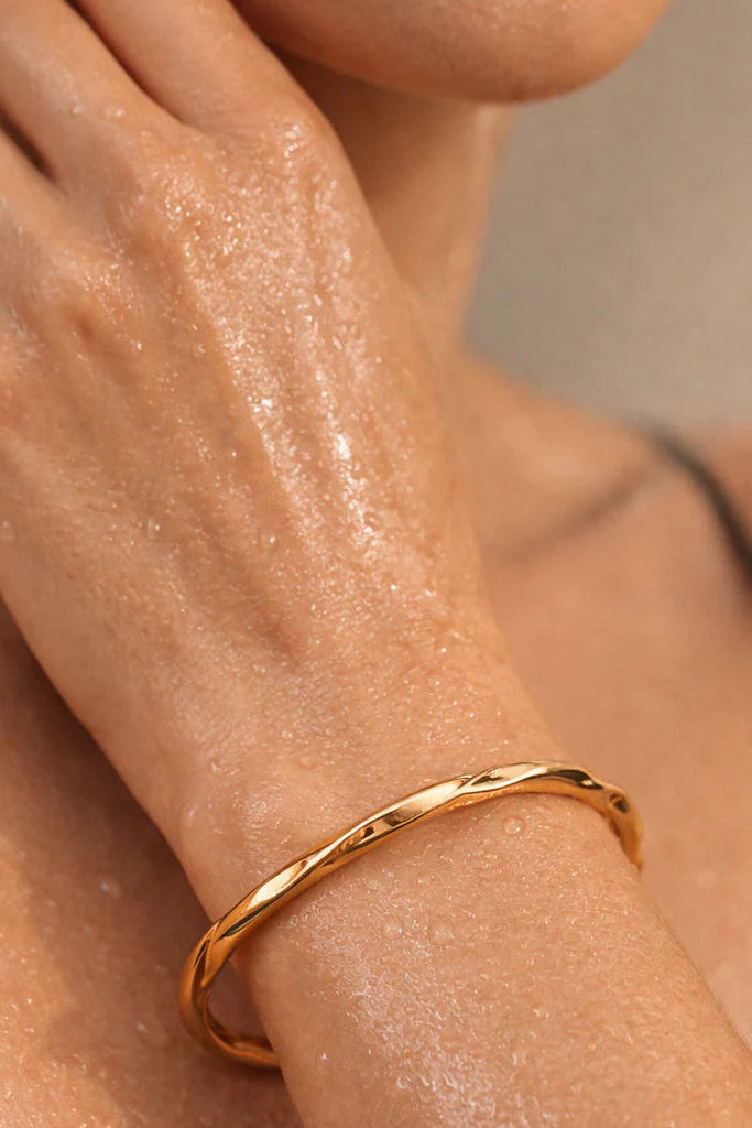 Ellie Vail Hayes Twisted Bangle Bracelet