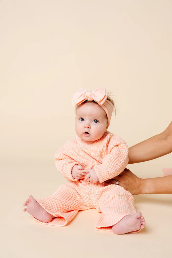 Ballet Knit Headband Bow